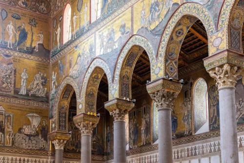 Sicile-Monreale, Intérieur du Duomo