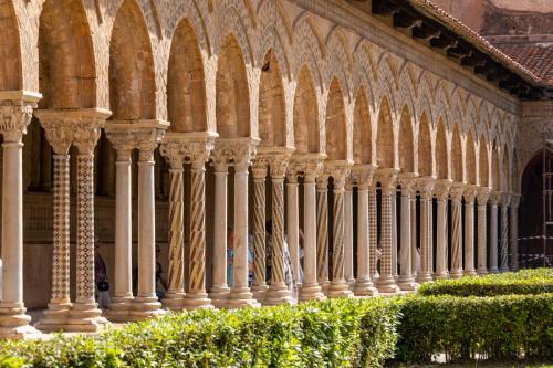 Sicile-Monreale, cloître du Duomo