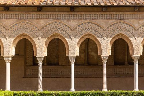 Sicile-Monreale, cloître du Duomo
