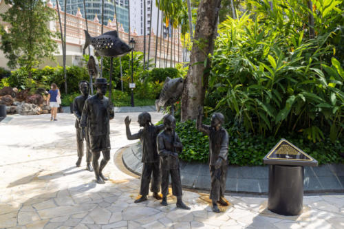 Singapour - quartier chinois, urban art 