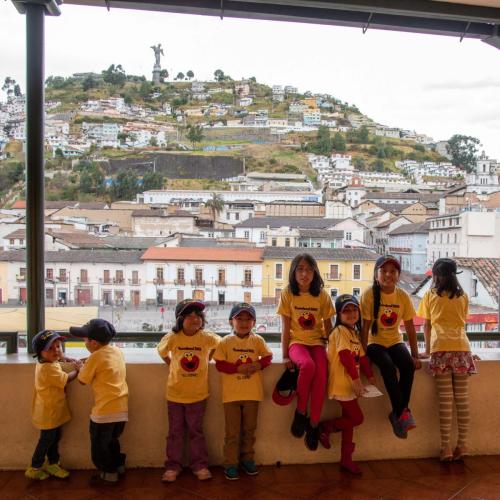 Equateur-Sortie scolaire  à Quito