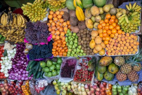 Equateur, Cuenca, fruits et légumes