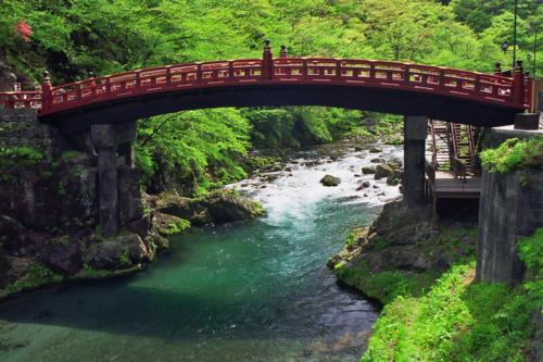 Japon, Nikko - Pont royal traditionnel