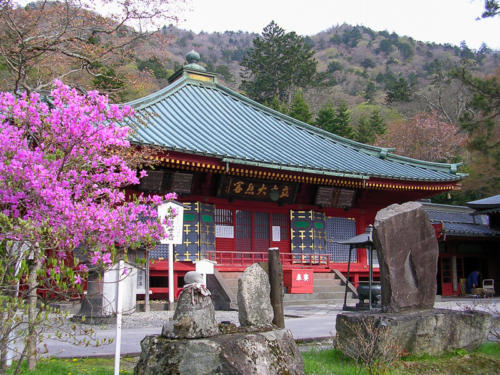 Japon - temple près du lac Chuzenji