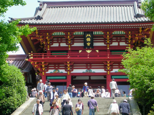 Japon, Kamakura - Sanctuaire Tsurigaoka Hachiman-gu