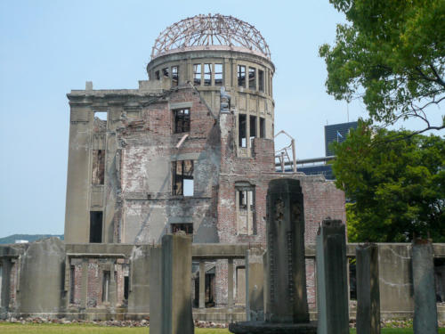 Japon-Hiroshima, ruines post bombe atomique