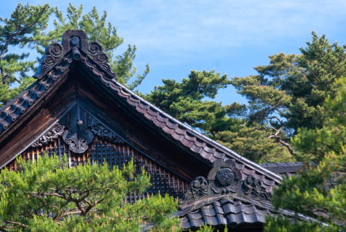 Japon, Kanazawa - détail d'architecture