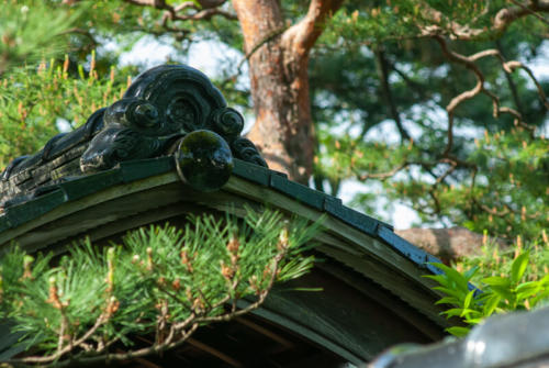 Japon, Kanazawa - Détail d'architecture
