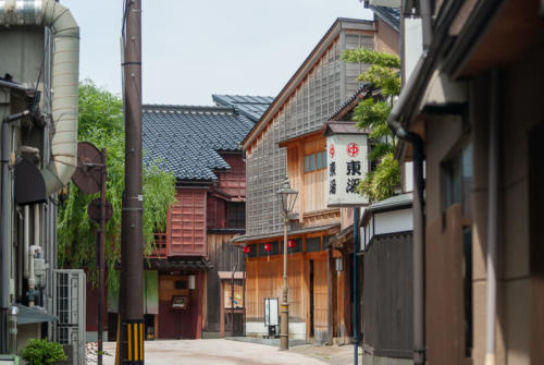 Japon, Kanazawa - Architecture traditionnelle