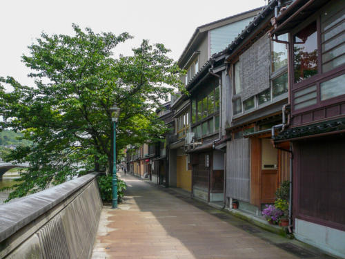 Japon, kanazawa - Architecture traditionnelle