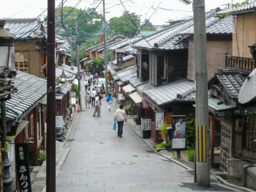 Japon, Kyoto -rue traditionnelle