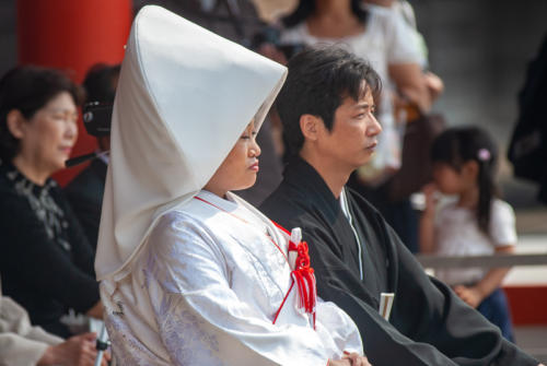 Japon, Miyajima - mariage traditionnel