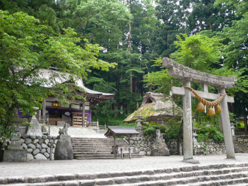 Japon, Shirakawago - temple