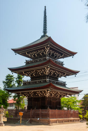 Japon, Takayama - pagode Hida Kokubun-ji