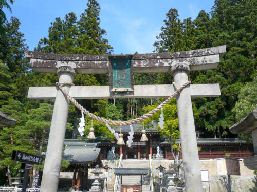 Japon, kanazawa - Torri du Temple Higashiyama